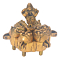 Brass Ganesh on Kankavati KBH05649