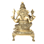 Brass Bajath Ganesh Statue KBH05723