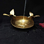 Brass Single Bowl with Bird KBH05812
