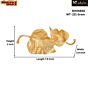 Brass Leaf Showpiece KBH05866