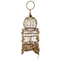 Brass Medium Cage Showpiece KBH05877