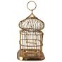 Brass Big Designer Cage Showpiece KBH05881