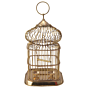 Brass Big Designer Cage Showpiece KBH05881