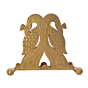 Brass Peacock Card Holder Business & Display Stand KBH05901