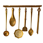 Brass Kitchen Set KBH05921