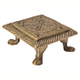 Brass Square Bajath or Chowki KBH05933