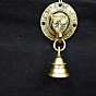 Brass Elephant Face Bell Hanging KBH05976