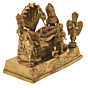 Brass Kaman Lakshmi Idol KBH05969