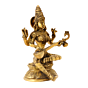 Brass Saraswati Idol KBH06192