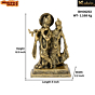 Brass Radha Krishna Idol KBH06253