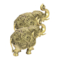 Brass Elephant Set of 2 KBH06263