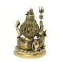 Brass Lord Shiva Statue Idol KBH06299