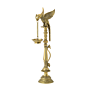Brass Parrot Diya KBH06372