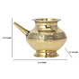 Brass Pot , Abhishek Patr KBH06375