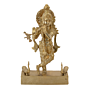 Brass Krishna with Tree Statue Idol KBH06392