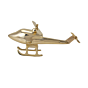 Brass Helicopter Showpiece KBH06411