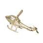 Brass Helicopter Showpiece KBH06411