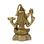 Brass Shankar Statue Idol KBH06425