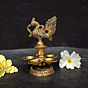Brass Peacock Diya KBH06434