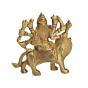 Brass Small Ambe Maa Statue Idol KBH06474