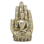 Brass Hand Buddha Statue Idol KBH06498