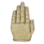 Brass Hand Buddha Statue Idol KBH06498