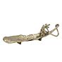 Brass Flower Leaf Decorative Showpiece KBH06517