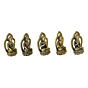 Brass Buddha Mudras Tibet Brass Set Figurines KBH06553