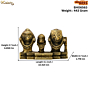 Brass Lord Jagannath Idol KBH06563