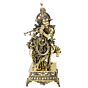 Brass Krishna with Cow Statue Idol KBH06567