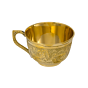 Brass Cup & Saucers Set KBH06584