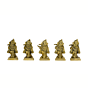 Brass Ganesha Musical Set KBH06586