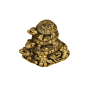 Brass Tortoise Family KBH06601