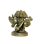 Brass Panchmukhi Hanuman Idol KBH06640