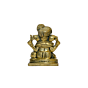 Brass Paghadi Ganesha Statue Idol KBH06641