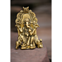 Brass Lalbaug Cha Raja Ganesha Statue Idol KBH06644