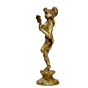 Brass Lady with Mirror Showpiece KBH06702