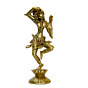 Brass Lady with Mirror Showpiece KBH06702