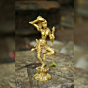 Brass Lady with Mirror Showpiece KBH06702