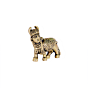 Brass Small Kamdhenu Cow with Calf KBH06720