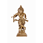 Brass Krishna Statue Idol KBH06730