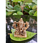 Brass Srimant Dagdusheth Halwai Ganesha Idol KBH06804
