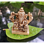 Brass Srimant Dagdusheth Halwai Ganesha Idol KBH06804