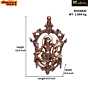 Brass Veer Hanuman Idol KBH06832