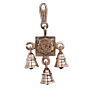 Brass Ganesha Bell Hanging KBH06859