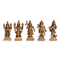Brass Dashavtar Vishnu Idols KBH06869