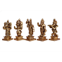 Brass Dashavtar Vishnu Idols KBH06869