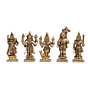 Brass Dashavtar Vishnu Idols KBH06869