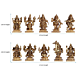 Brass Dashavtar Vishnu Idols KBH06869