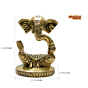 Brass Ganesha Idol KBH06920